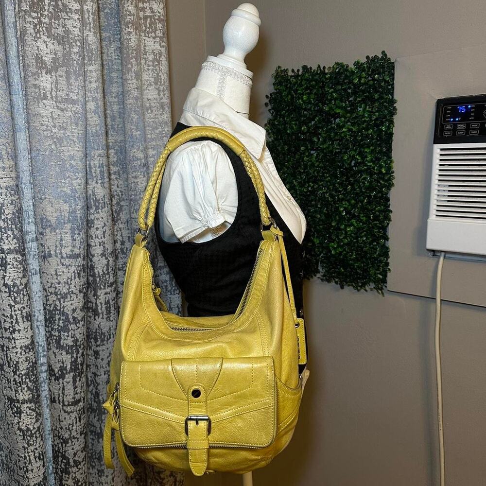 L.A.M.B yellow bag